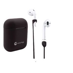 mworks! mCase Airpod Pro Case Skin + Straps in Black